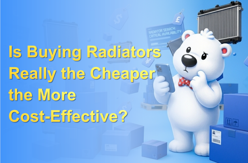 Is Buying Radiators Really the Cheaper, the More Cost-Effective?